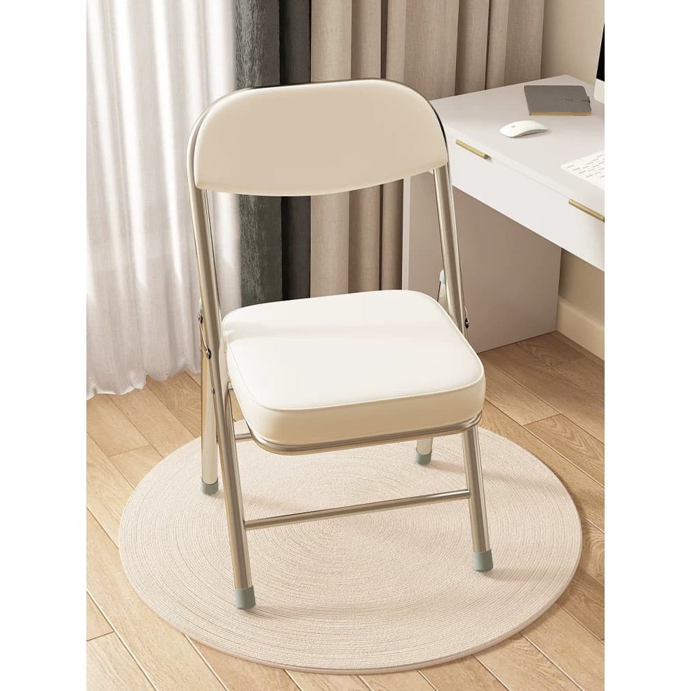 Cadeira dobrável simples, encosto doméstico, cadeira de escritório portátil, cadeira de conferência, dormitório, equipam