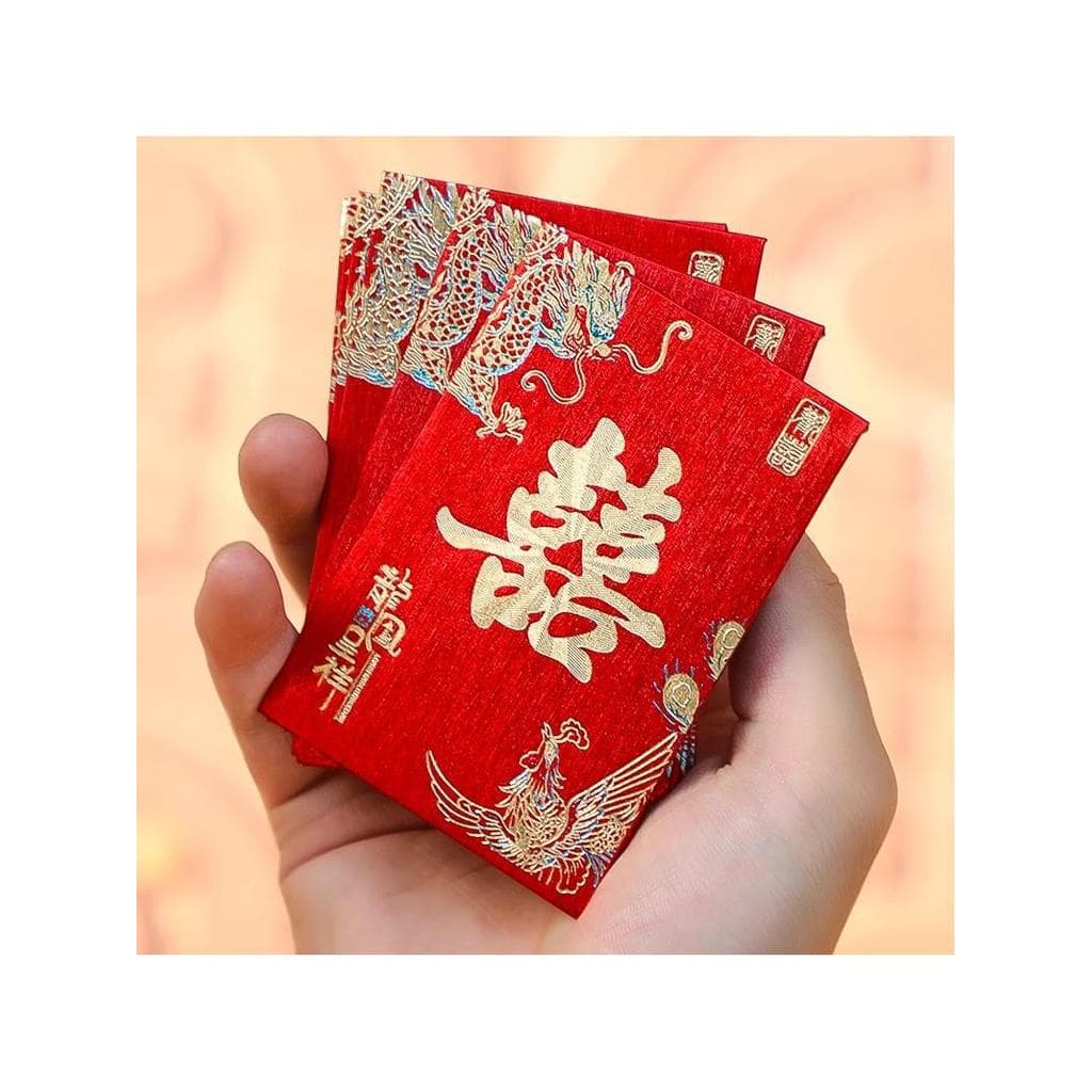 Envelope vermelho casamento dedicado novo estilo casamento Pick-up beijo bloqueio Doorli está selando Xiaoxi envelope jo