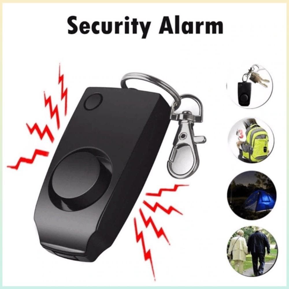 Alarme De , Chaveiro De Pessoal Anti-Robbery Alto Grito , 130dB