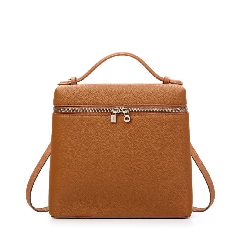 Mochila De Couro LP De Alta Qualidade Nova Ombro Viajante Primeira Camada Kelly Bolsa De Lancheira Portátil