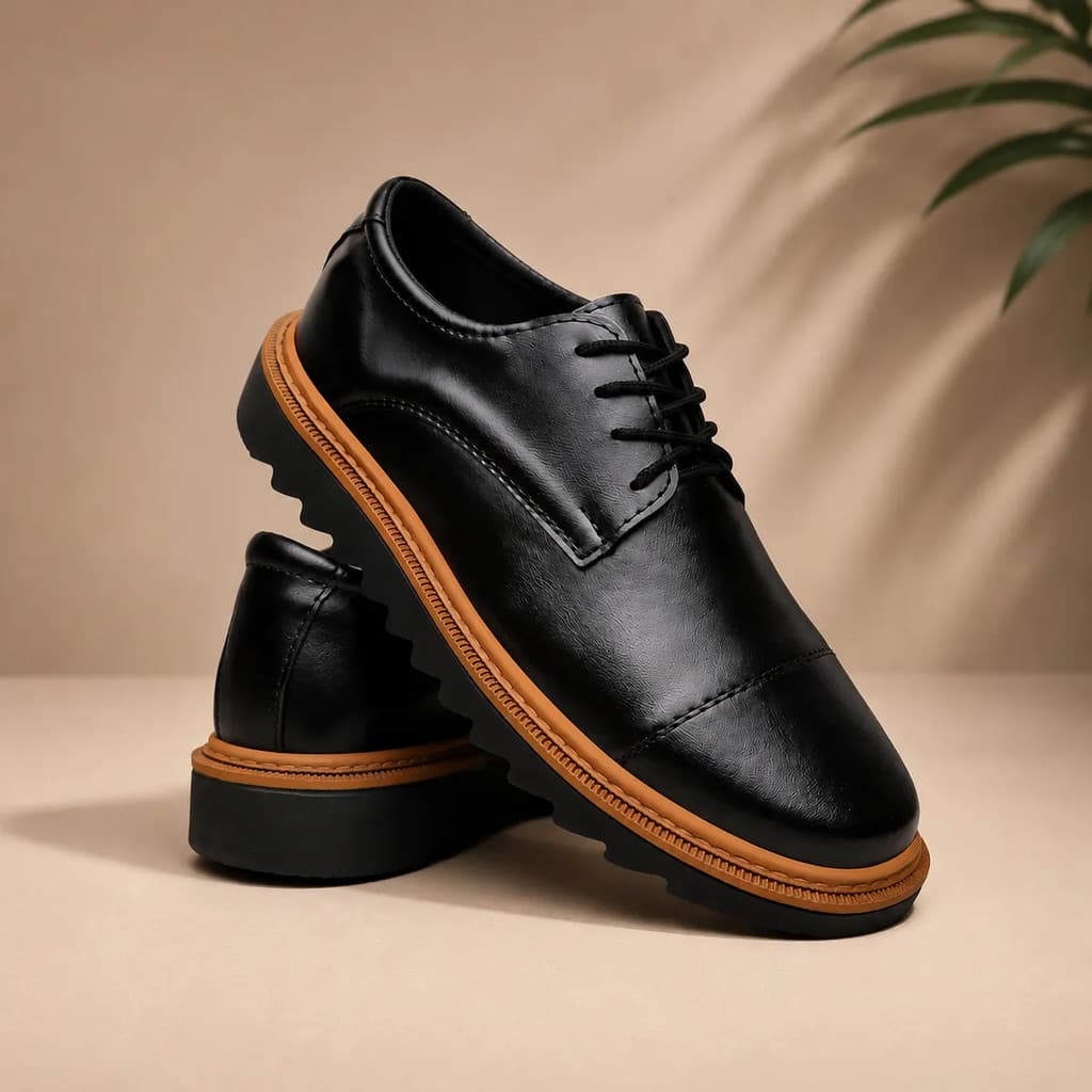 Sapato Oxford Masculino Social Casual Confortável Macio Leve