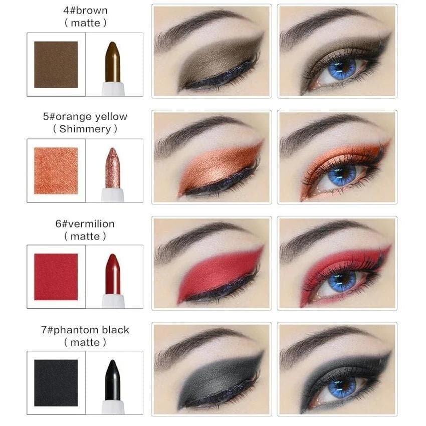 Caneta Paleta De Sombra De 9 Cores , Maquiagem Para Os Olhos , Duradoura ,