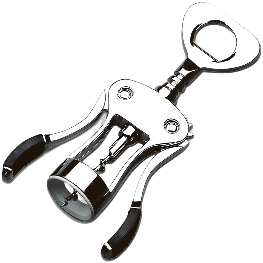 Saca Rolhas Inox Brinox Abridor Garrafa Rolha Vinho Manual Tinto Branco Removedor Tampa