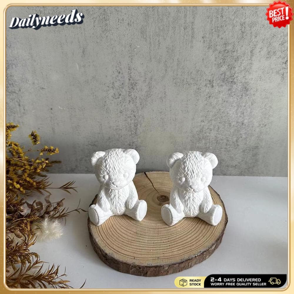 Molde De Urso De Resina Não Tóxica Gesso Alta Precisão Fácil De Usar Leve Para Projetos Educacionais Artesanato Doméstic