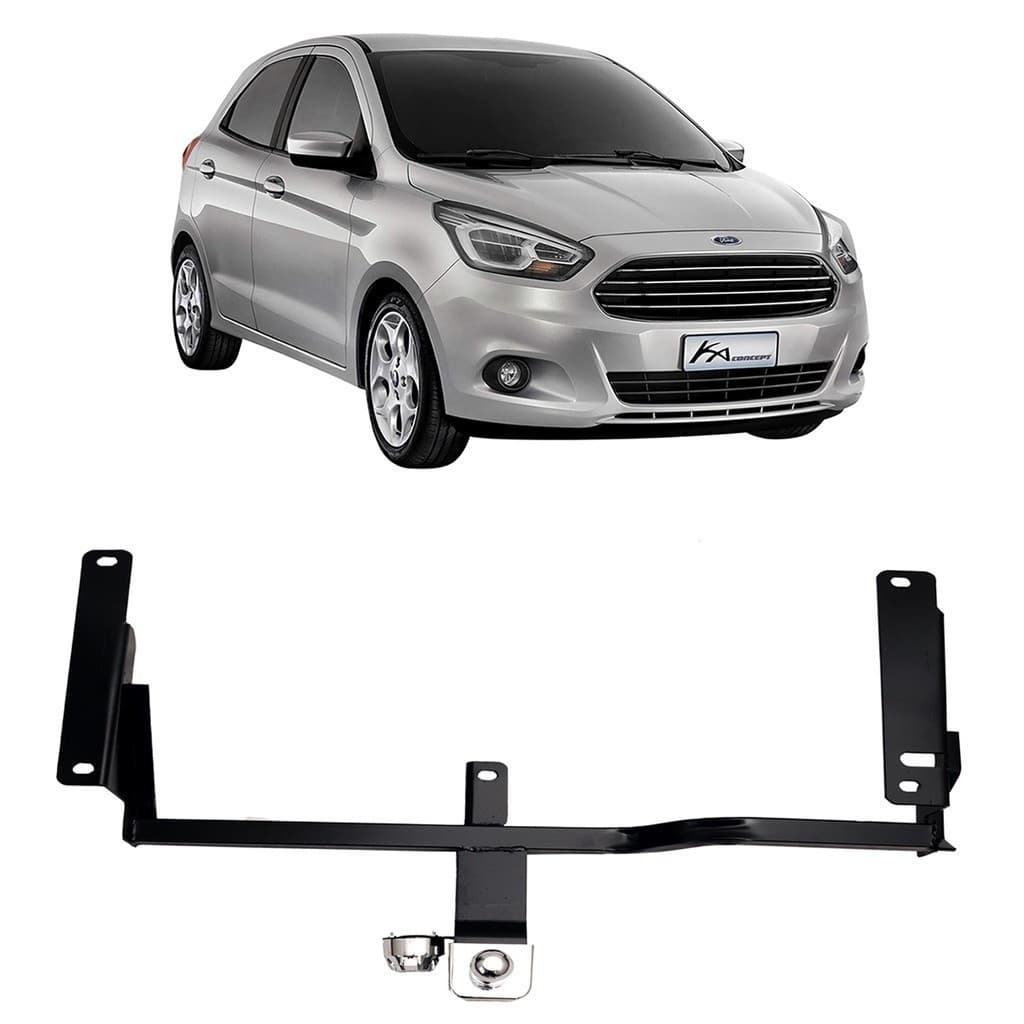 Engate Reboque Rabicho Fixo Ford Ka Hatch 2014 A 2021 Exc Free Stylle Aco