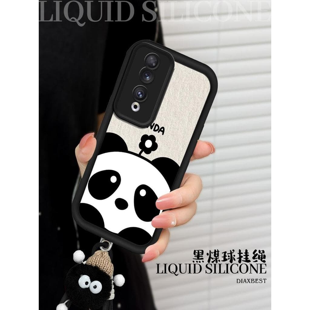 Adequado para Huawei Honor 200 Capa de telefone Anti-impressão digital Novo estilo 100 Capa macia de Silicone 90 Moldura