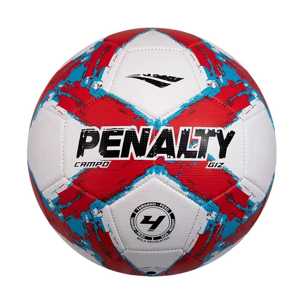 BOLA DE FUTEBOL DE CAMPO JUVENIL PENALTY GIZ N4 XXV