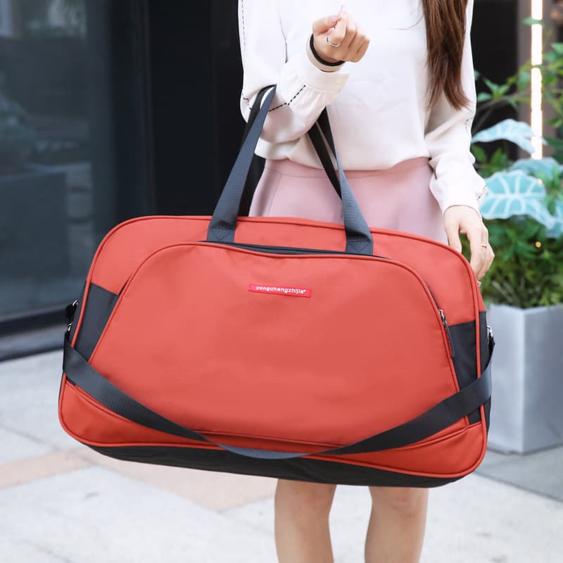 Bolsa de bagagem leve à prova d'água, bolsa mensageiro de grande capacidade, moda Casual, bolsa de viagem de negócios, b