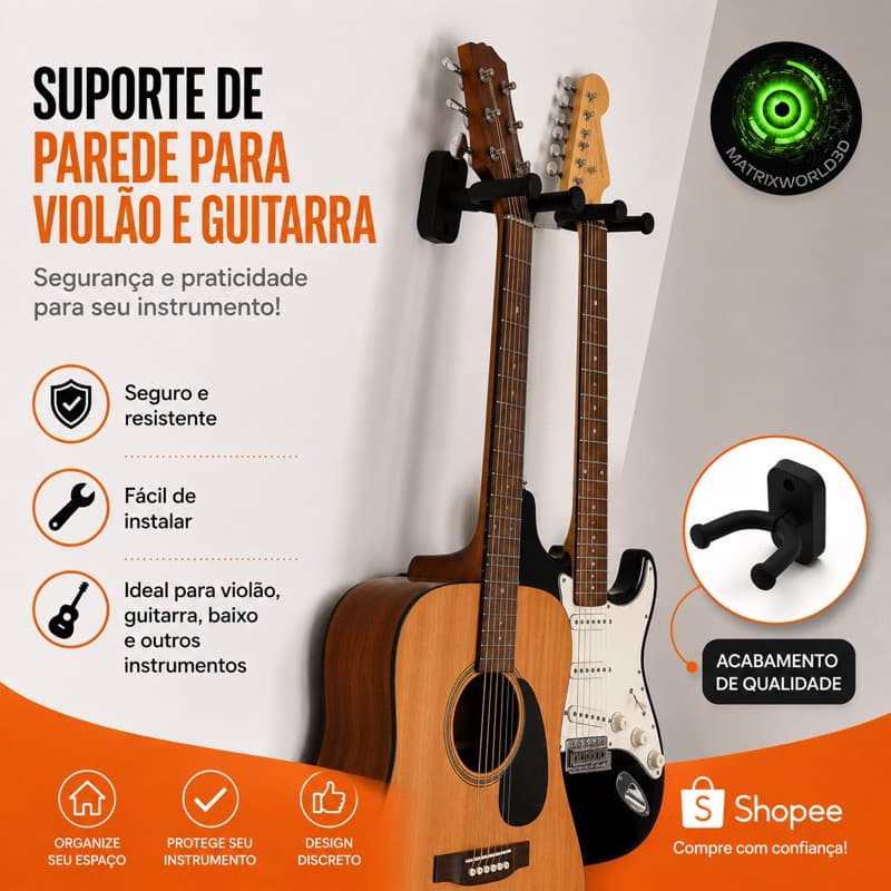 Suporte Para Diversos Instrumento Musicais Violão, Ukulele, Guitarra ,Violino, base, pedestal