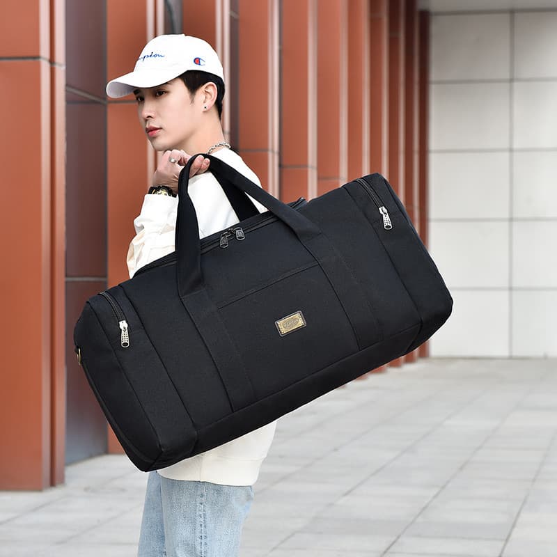 Bolsa de viagem portátil de grande capacidade, colcha de armazenamento leve à prova d'água, pode cobrir o carrinho, bols