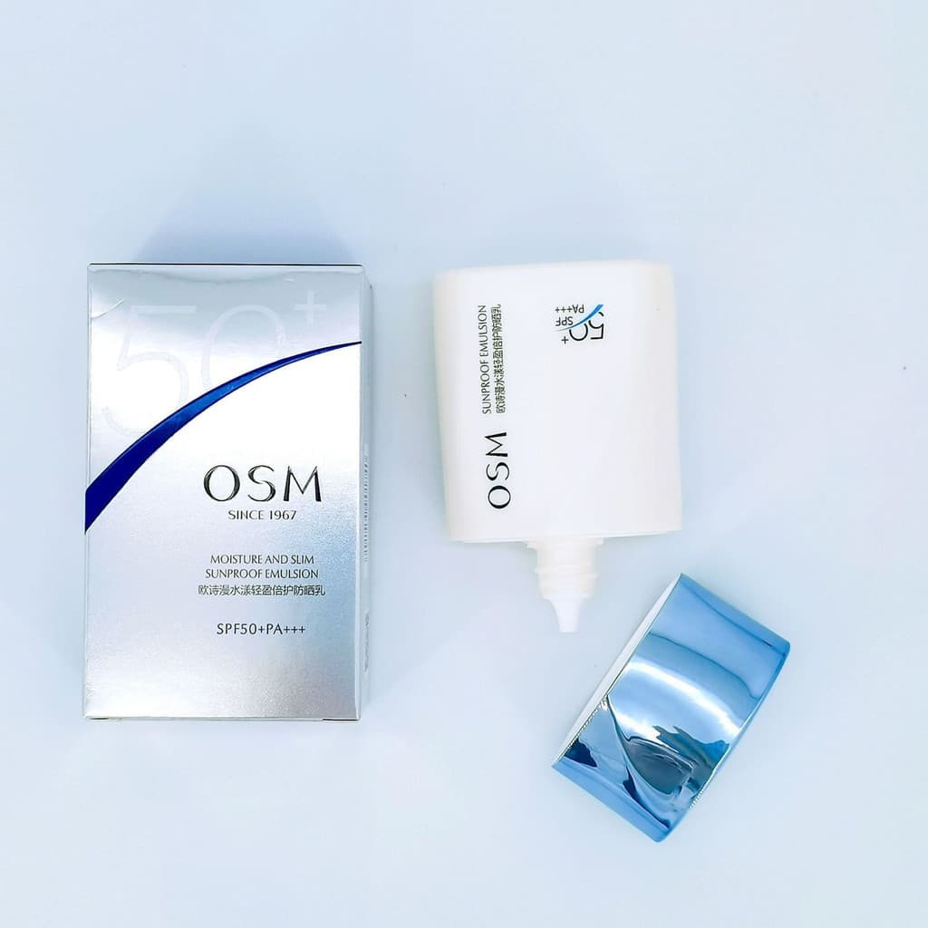 Oushiman Water Light Dupla Proteção Protetor Solar Loção 50gspf50+pa+++Protetor Solar Treinamento Militar Protetor Solar