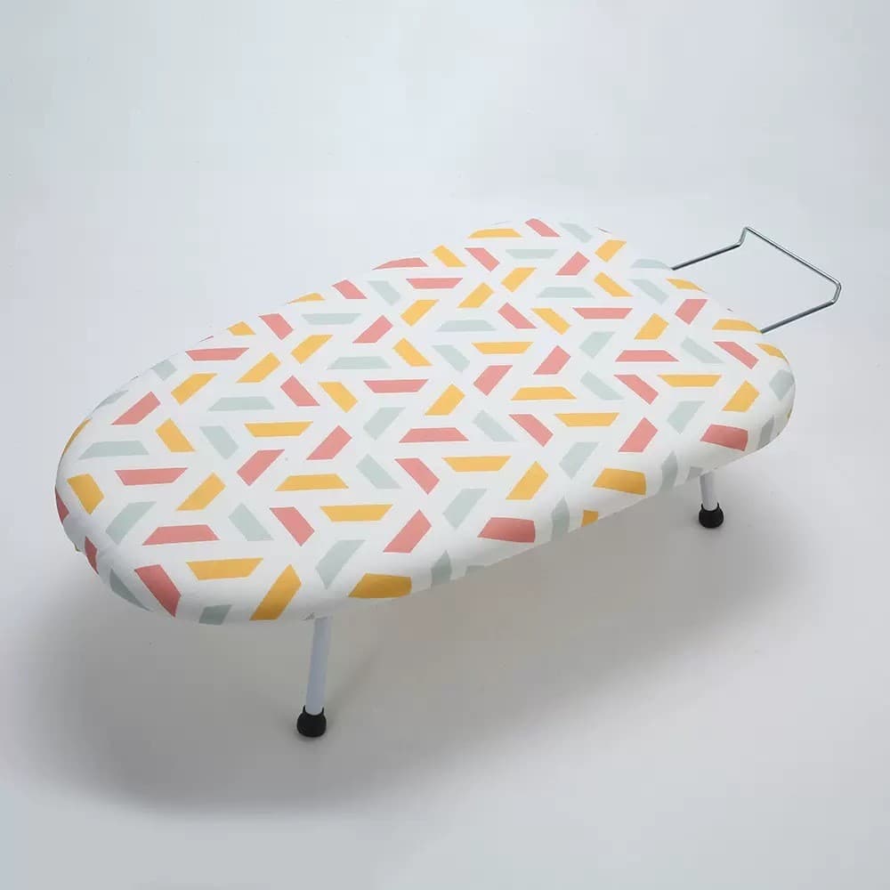 Tábua de passar roupa pequena casa dobrável Desktop ferro elétrico viagem tábua de passar roupa Mini mesa de engomar