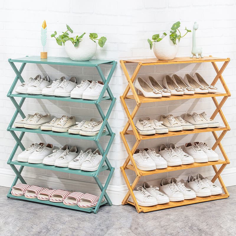 [Dustproof & Foldable] Multi-Tier Shoe Rack Home Storage/Shoe Organizer/Dorm Essentials