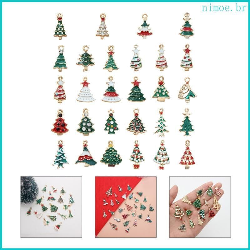 Nim Natal Jóias Fazendo Árvore Charme