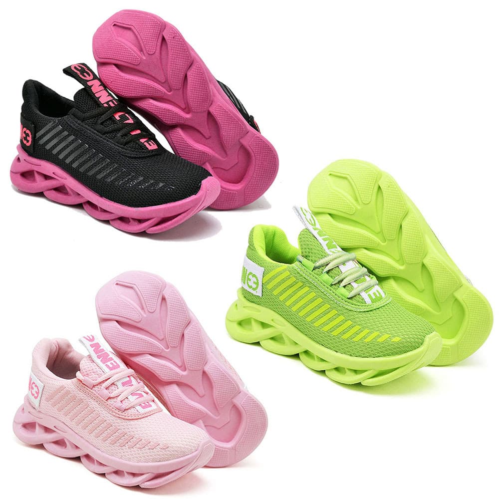 3 Pares Tênis Infantil Leve Macio Original Escolinha Promoção