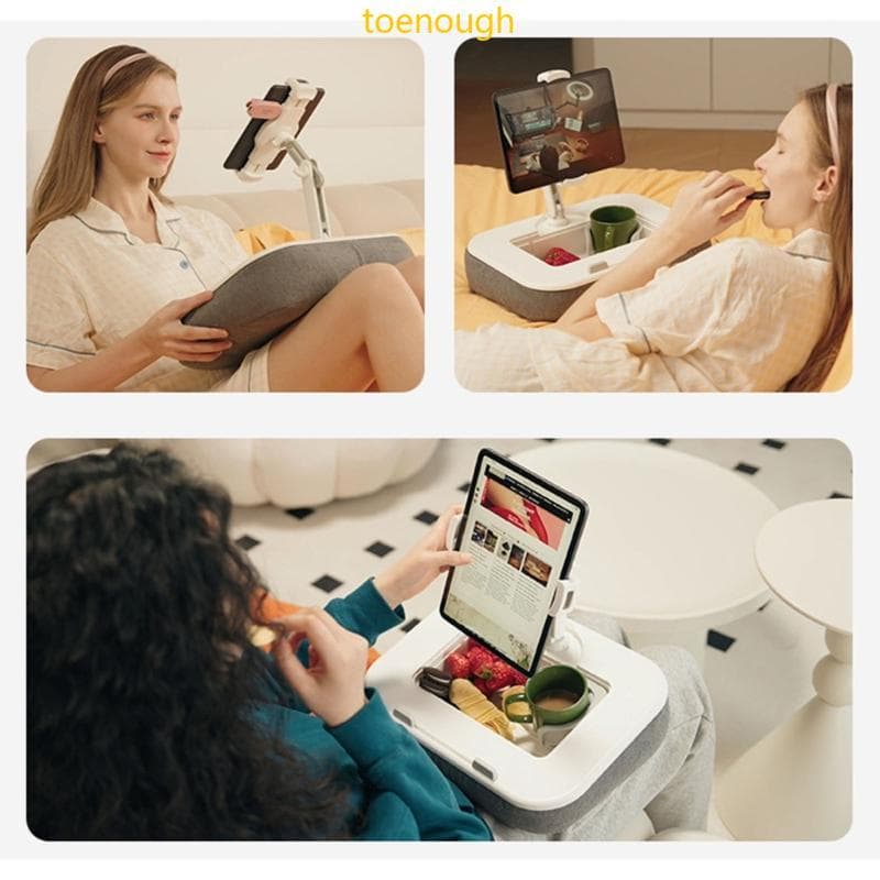 Suporte Amigável Do Descanso Livro Curso Dedo Pé Para Telefones E Tablets 25 Cm