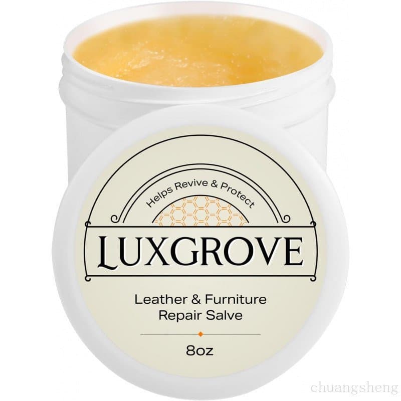 LUXGROVE ®   Bálsamo para Reparação de Couro e Móveis - Polidor, Limpador e Condicionador de Couro para Móveis - Proteto