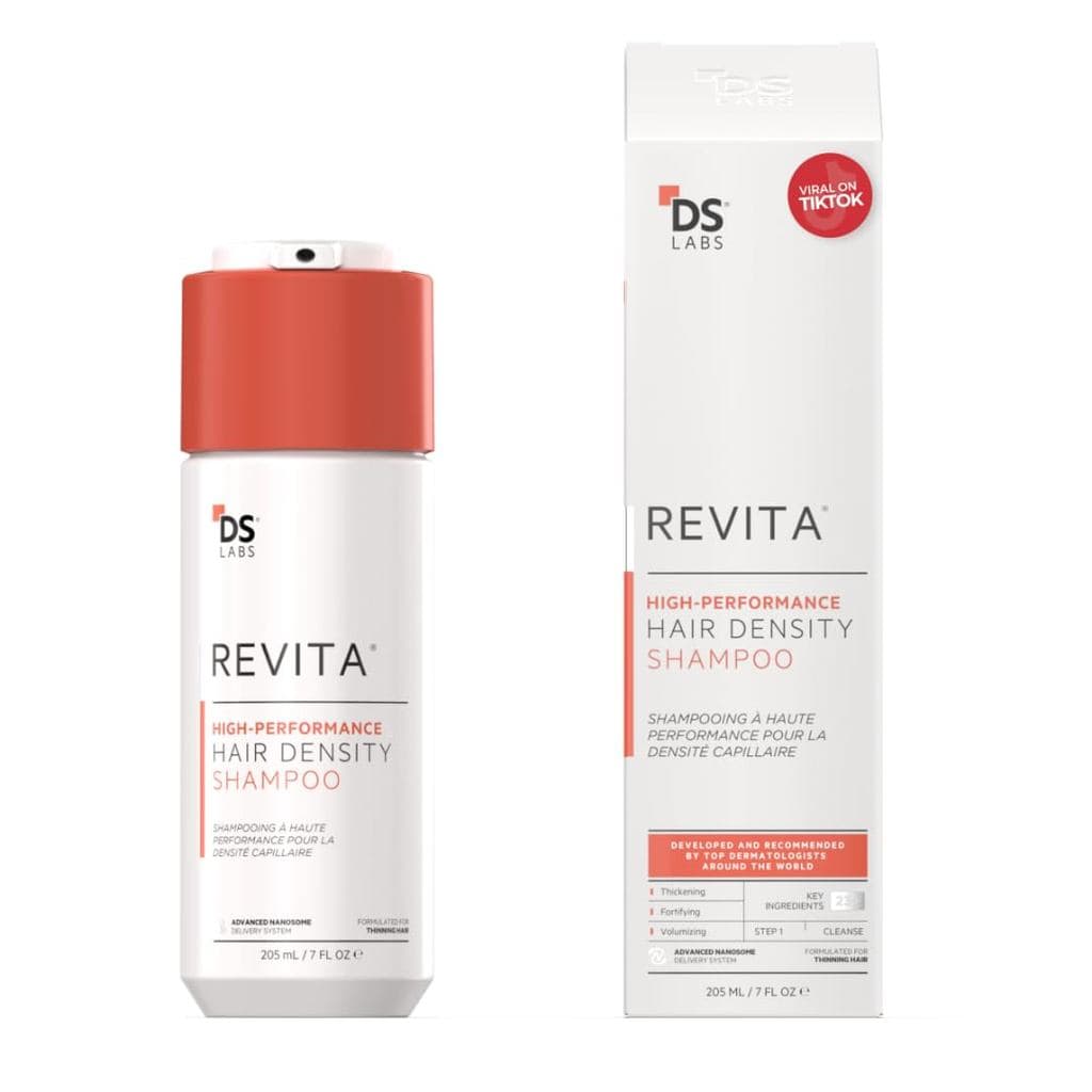 DS Labs Para Homens e Mulheres Shampoo Revita - Limpeza Refrescante do Couro Cabeludo para um Visual Mais Cheio, Hidrata