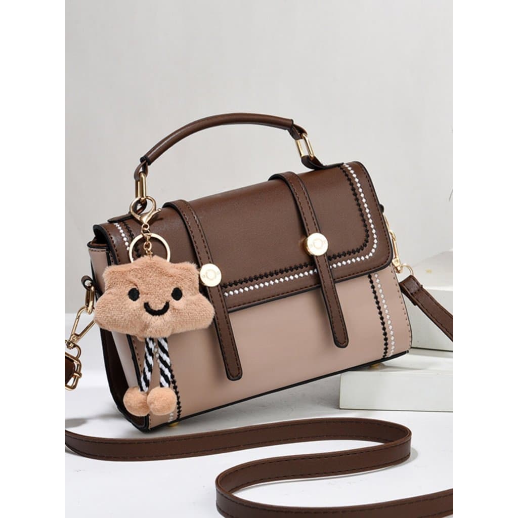 bolsa transversal feminino bolsa feminina Bolsa pequena de cor contrastante 2026 Novo estilo moderno primavera verão mod
