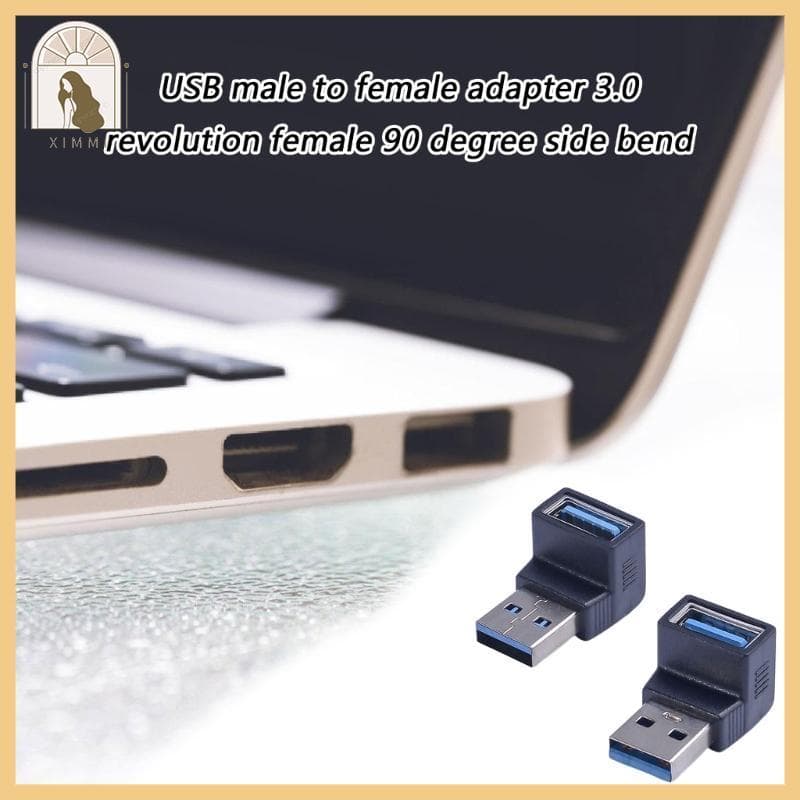 * XIMM * Adaptador Conector USB Flexível Para Fêmea 90 Graus Profissionais E Fotógrafos IT
