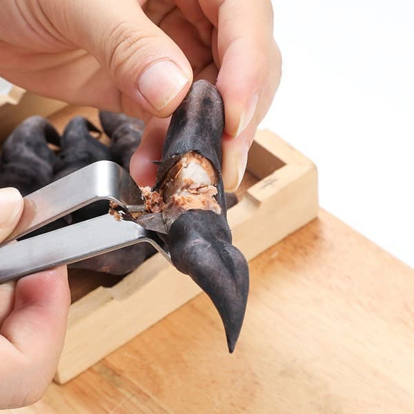 Peeling de canto de água Ferramenta útil Dispositivo de descascamento de castanha de água Dispositivo de descascamento d