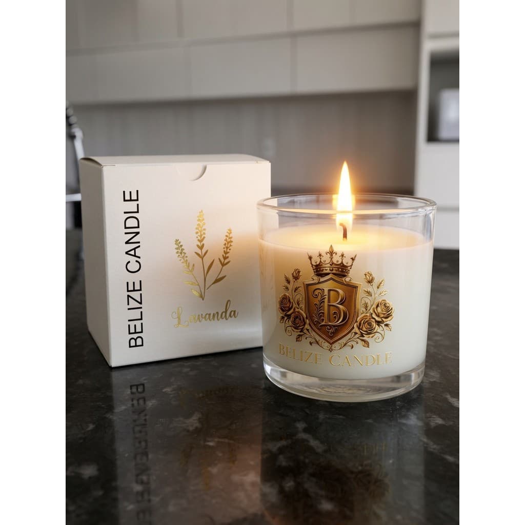 Vela Perfumada Lavanda &Favo
