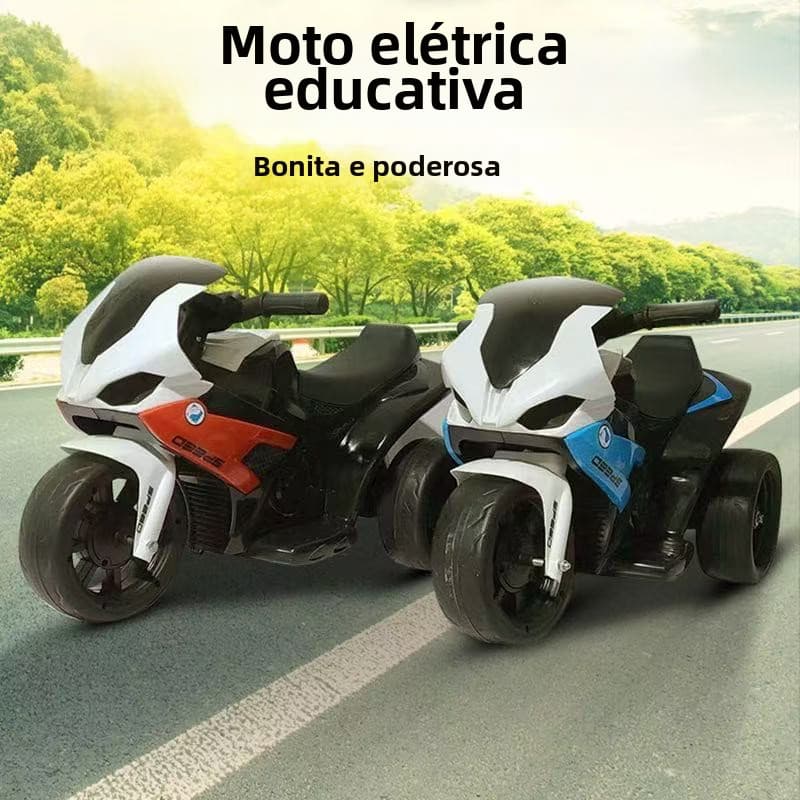 Motocicleta elétrica para educação infantil pode ser usada por meninos e meninas de 2 a 5 anos--5181