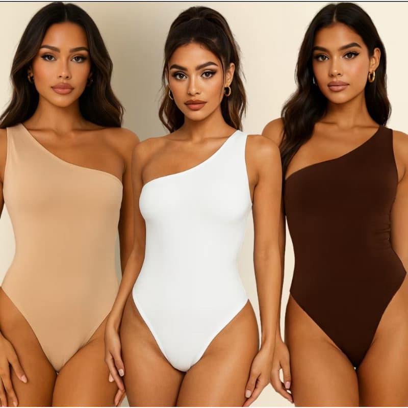 THAISANCHES kit 3 Body Mula Manca Suplex Sem bojo Roupa Femenina tendência Novidadade