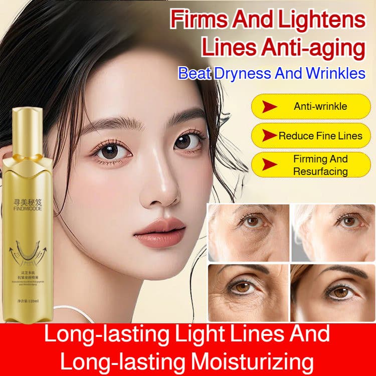 【Pele Hidratada】Hydrating Anti-Aging Face Mist/Spray/Anti-Idade/Água Facial