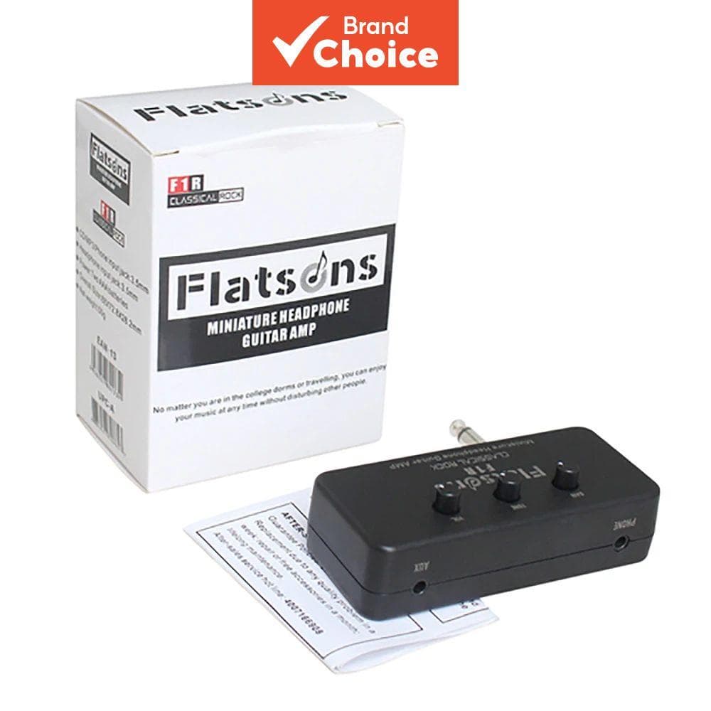 F1R Amplificador De Guitarra Baixo Fone De Ouvido 6.35mm Mini Elétrico Amp Peças Música Acessório Para Prática