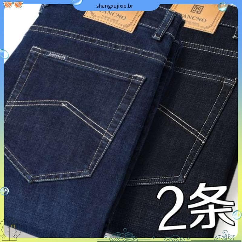 Homens E # 39jeans , Masculino 39kit jeans 3 Calça 9 , Masculina 39calças , Grossos De Sarja Para Outono Inverno .