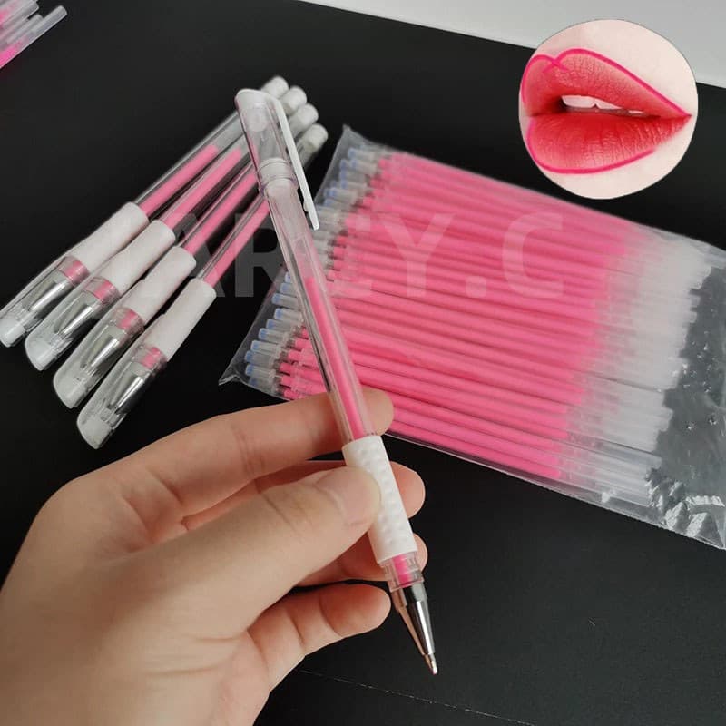 5/10/20pcs Lápis Rosa Selante De Sobrancelha Microblading