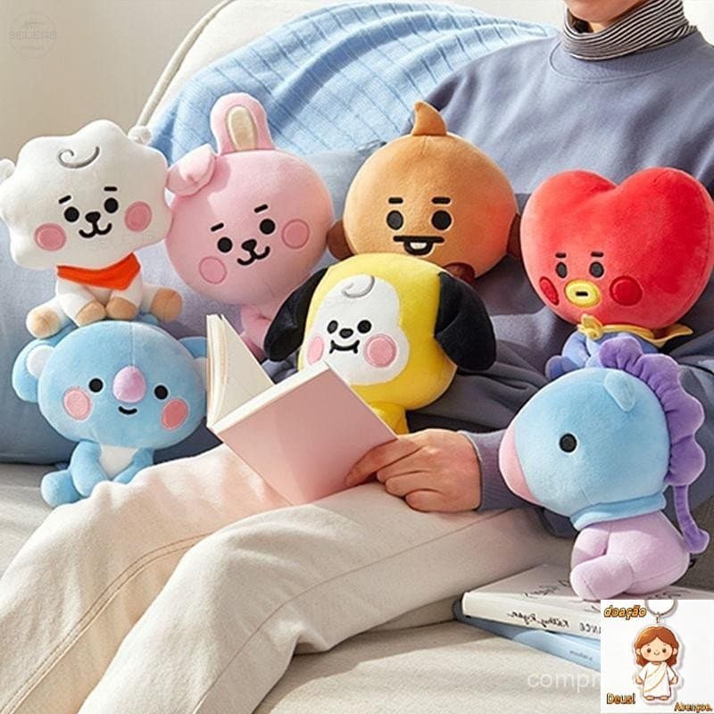 BTS Pelúcia Kpop BT21 BT21 Boneca Recheada Com Garantia De Presente De Qualidade
