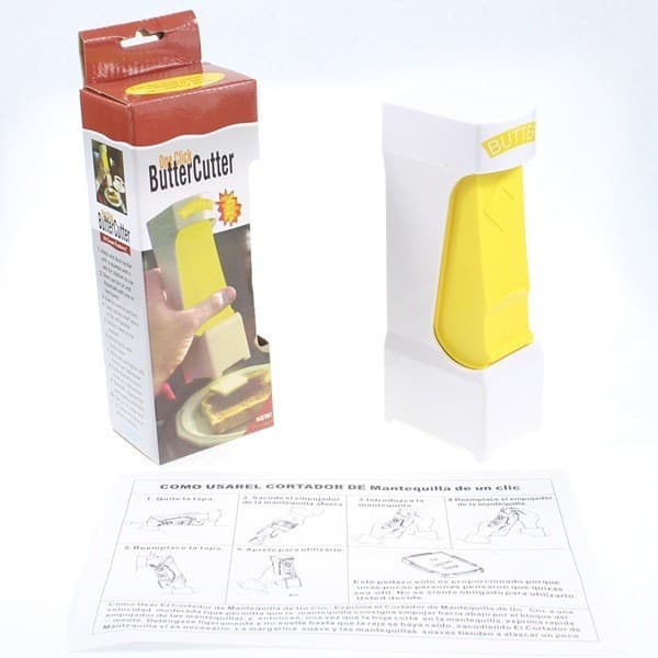 [Estoque pronto] Cortador de manteiga Fatiador de manteiga Queijo Dispensador de queijo Divisor Ferramenta de cozinha WJ