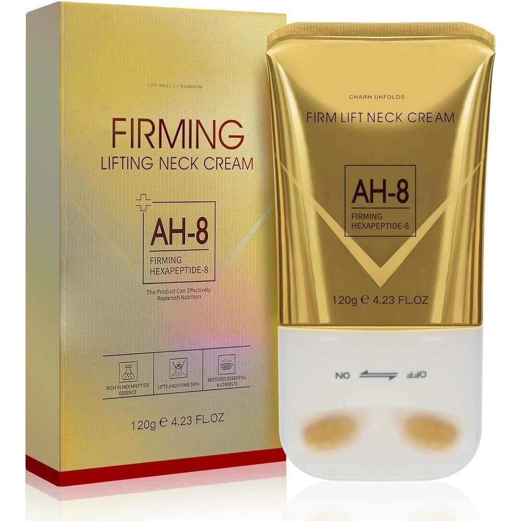 Creme Firmador para Pescoço Ah-8, Creme Firmador para Rosto, Creme Firmador para Pescoço, Creme para Rugas no Pescoço e