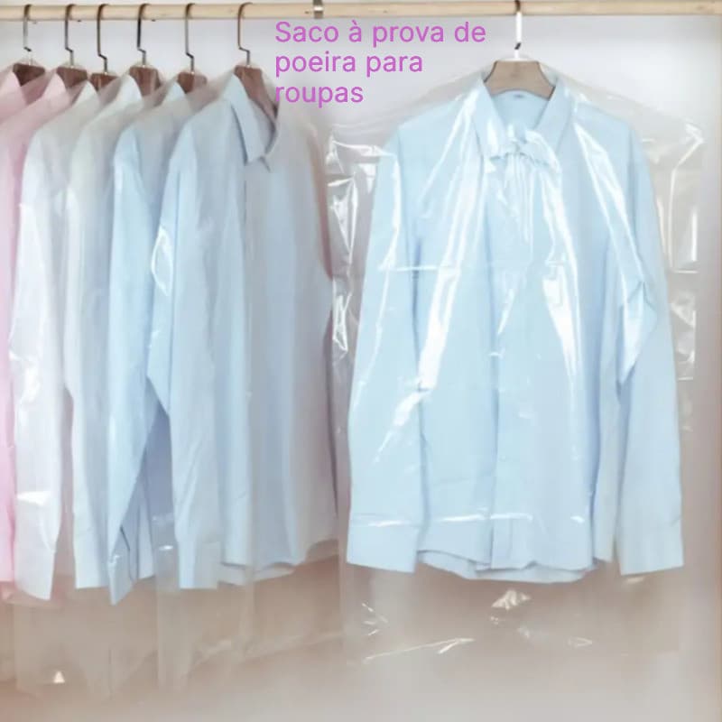 Saco De Pó Para Roupas De Alta Qualidade , Tops , Camisa , Casaco , Terno , Plástico Transparente , Capa Contra Poeira ,