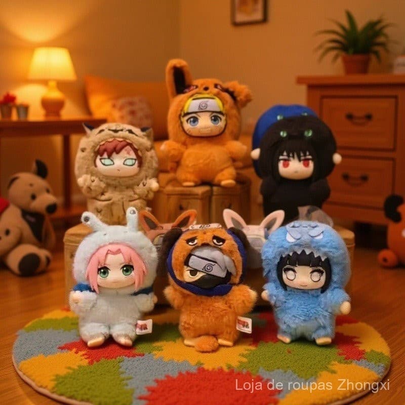 Chaveiro de Pelúcia da Série Naruto Shippuden, Boneco Kakashi, Uchiha, Itachi, Brinquedo de Casal, Pingente JOH3