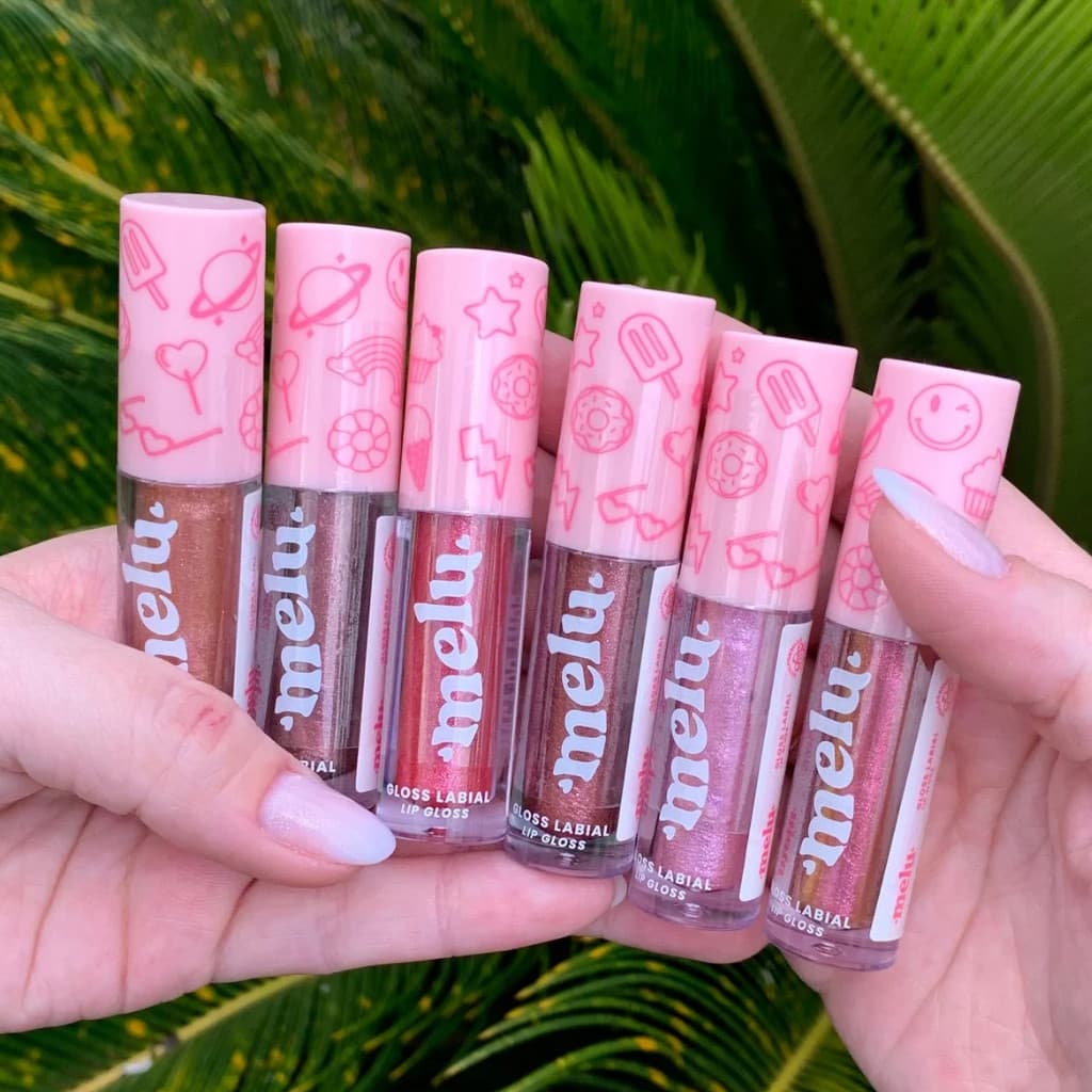 Gloss Labial Melu 3,2g - Ruby Rose