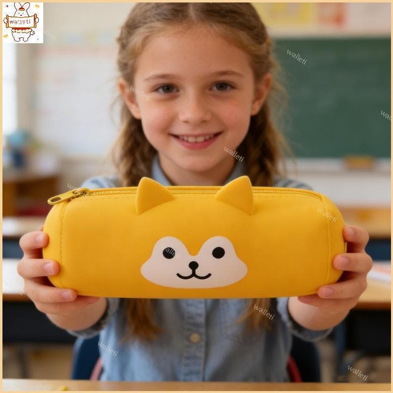 Desktop Papelaria Armazenamento Bolsa Porta-Canetas Caixa Escritório Escolar Educacional