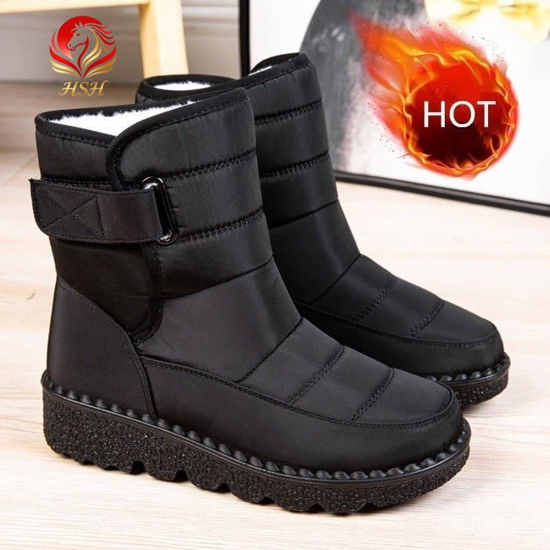 Botas Casuais Impermeáveis de Inverno para Mulheres 42741 32411 3841 OMDW