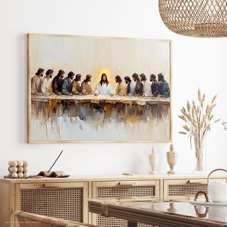 Quadro Decorativo Última Ceia Decor