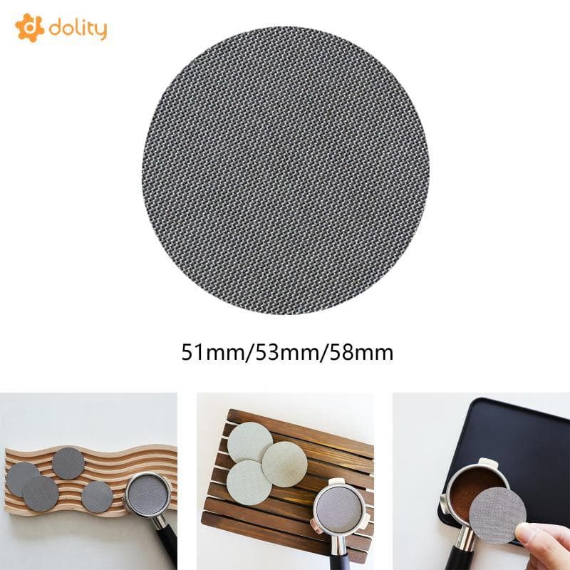 [Acituna] Filtro De Metal Reutilizável Para Máquinas De Café Expresso , Ferramenta De Tela De Disco Portaffiter