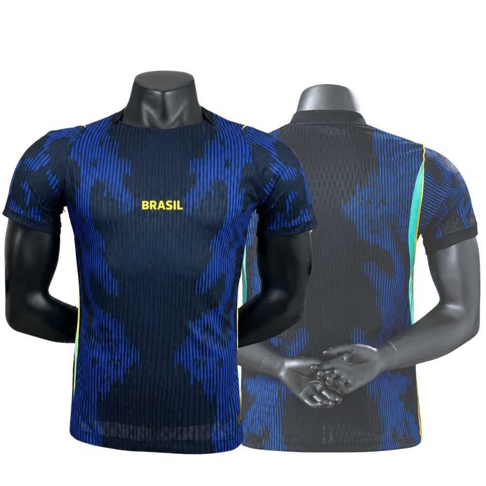 Camisa Esporte Dry Futebol Azul Modelo Jogador Masculina Premium Envio Rapido