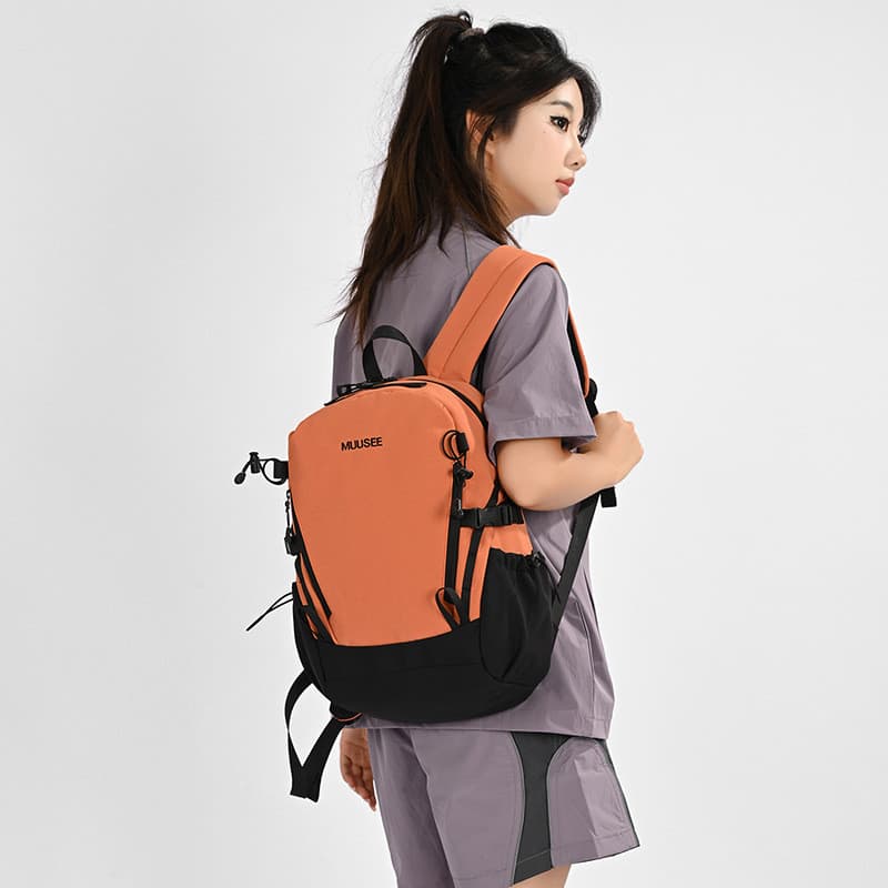 Mochila Casual unissex contraste cor Design mochila saco de viagem na moda estudante saco de escola mochila comum