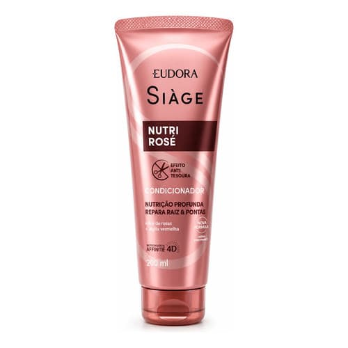 Condicionador Siàge Nutri Rosé 200ml - Elixir De Rosas