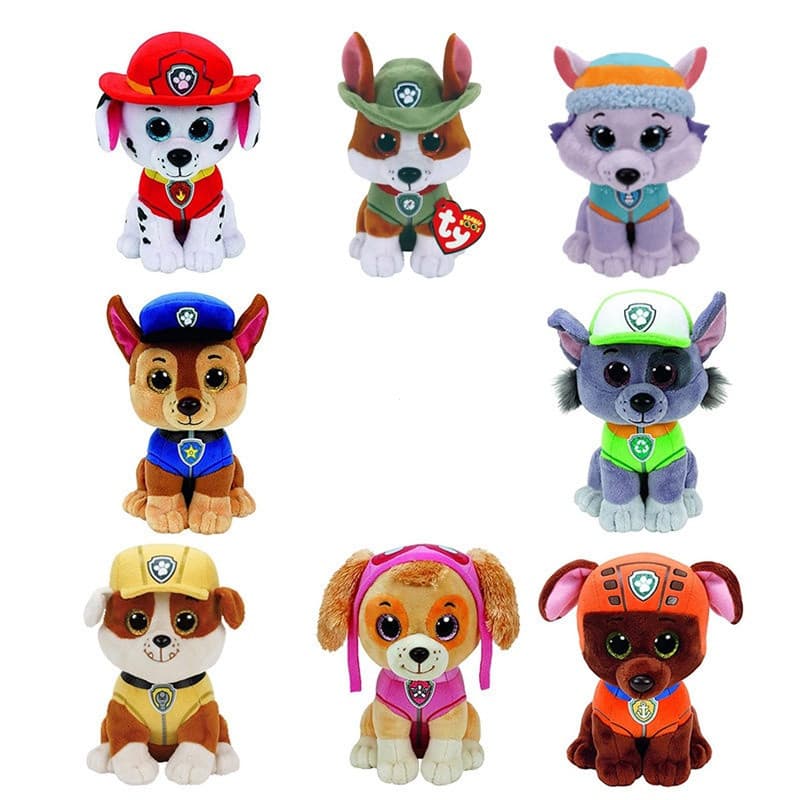 Brinquedo de pelúcia flexível Patrulha Canina 3584 GOEQ
