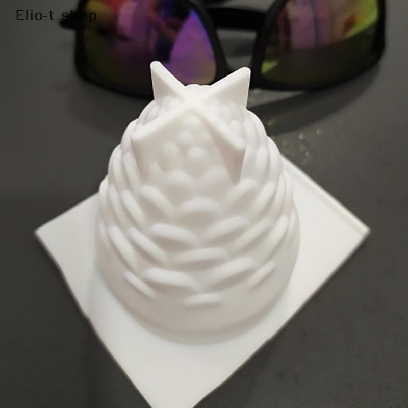 Elio-t 3D Pinhas Silicone Molde Para Fazer Velas DIY De Cera COD
