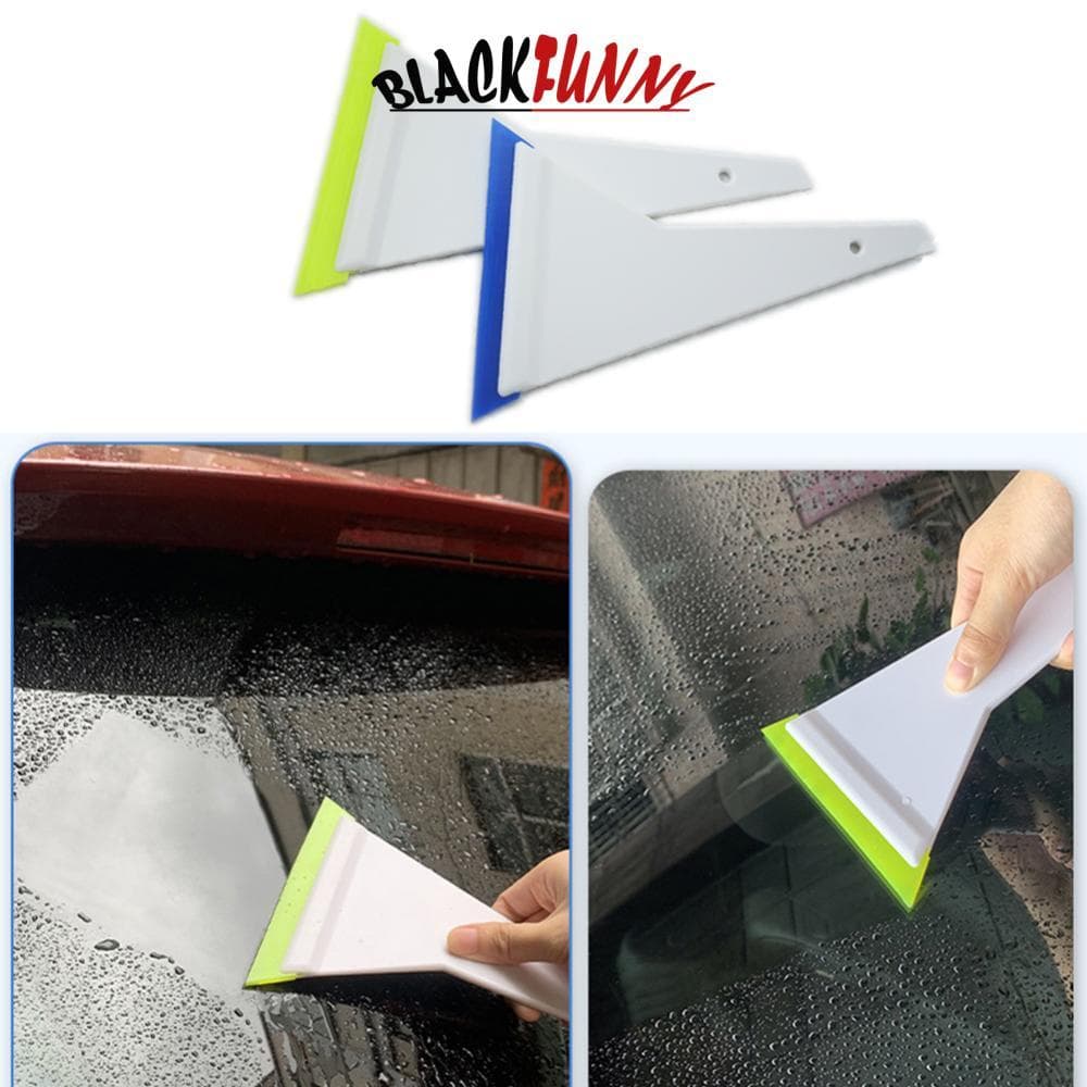 BLACKFUNNY Rodo De Para-Brisa De Carro Com Inserção , Lâmina De Borracha , Ferramenta De Matiz De Janela , Filme De Vidr