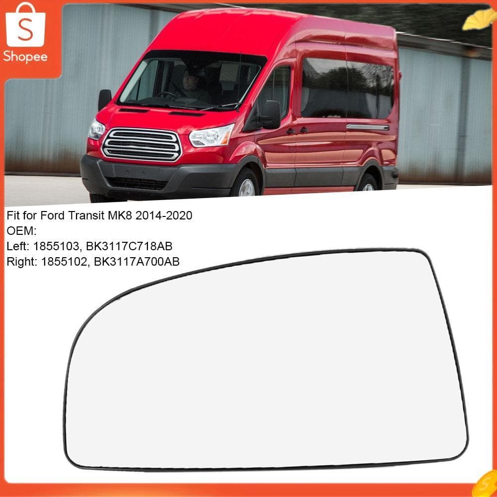 Hap Vistreck par de espelho retrovisor de porta inferior para MK8 2014-2020 - substituição de visão clara