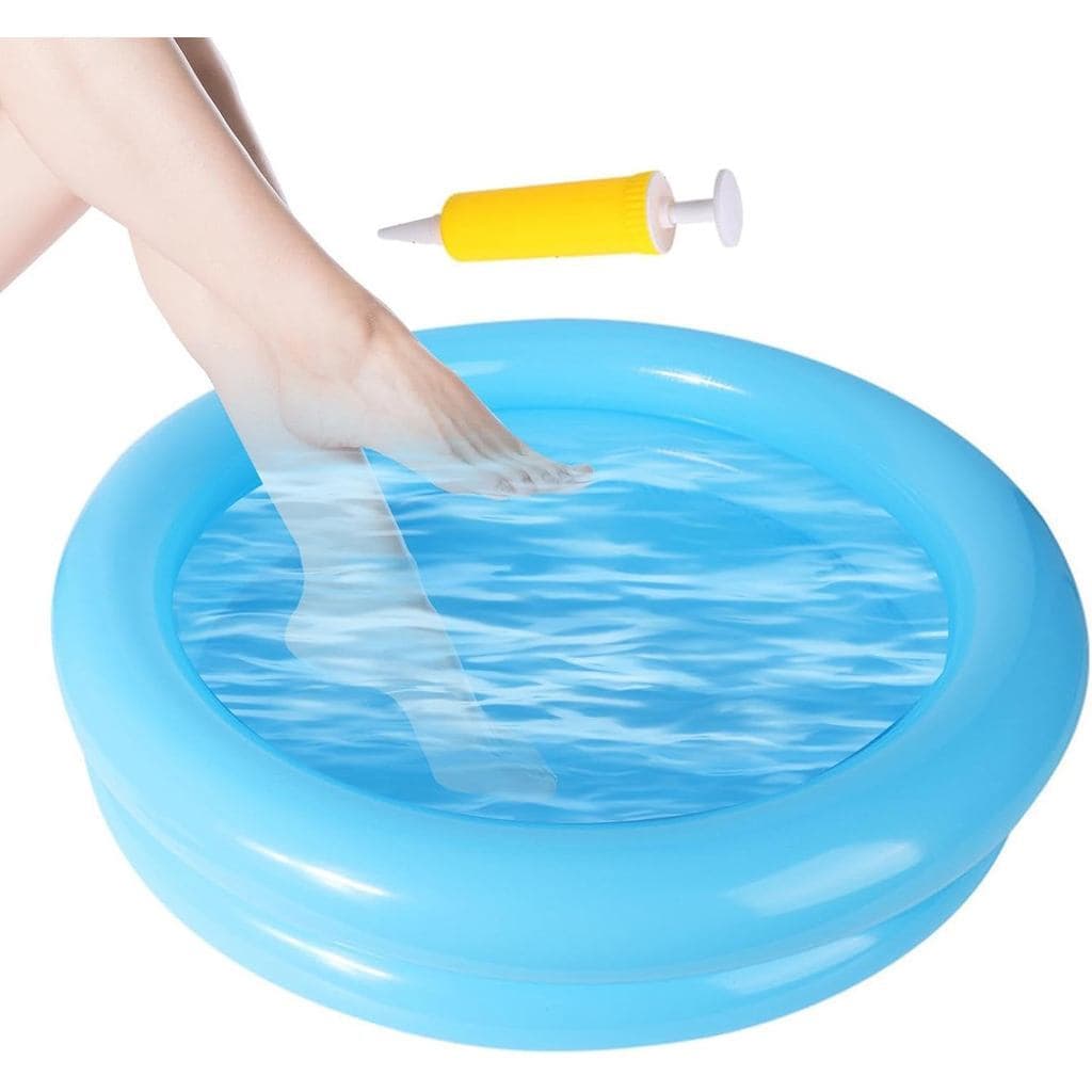 Banheira inflável para pés, bacia inflável para lavagem dos pés, banheira inflável portátil para spa dos pés, banheira p